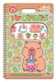 Copertina del libro I LOVE CAPIBARA. PUFFY STICKER