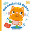 Copertina del libro GLI AMICI DI GATTO - ATTACCA GLI STICKER