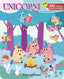 Copertina del libro UNICORNI - 1000 STICKER RIPOSIZIONABILI