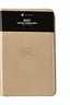 AGENDA GIORNALIERA 2027 BEIGE 13x21CM NABUK TOUCH SEMIPELLE