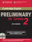 Copertina del libro CAMBRIDGE ENGLISH PRELIMINARY TEST FOR S