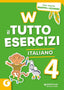 Copertina del libro W IL TUTTO ESERCIZI 4 ED. MISTA