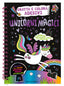 Copertina del libro UNICORNI MAGICI. GRATTA E COLORA ADESIVI