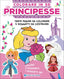Copertina del libro COLORARE IN 3D - PRINCIPESSE