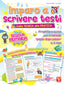 Copertina del libro IMPARO A SCRIVERE TESTI 3 4 5