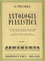 Copertina del libro ANTOLOGIA PIANISTICA 1