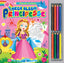 Copertina del libro MEGA ALBUM PRINCIPESSE (CON MATITE)