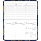 AGENDA SETTIMANALE 12 MESI 2027 16X9CM PATTERN
