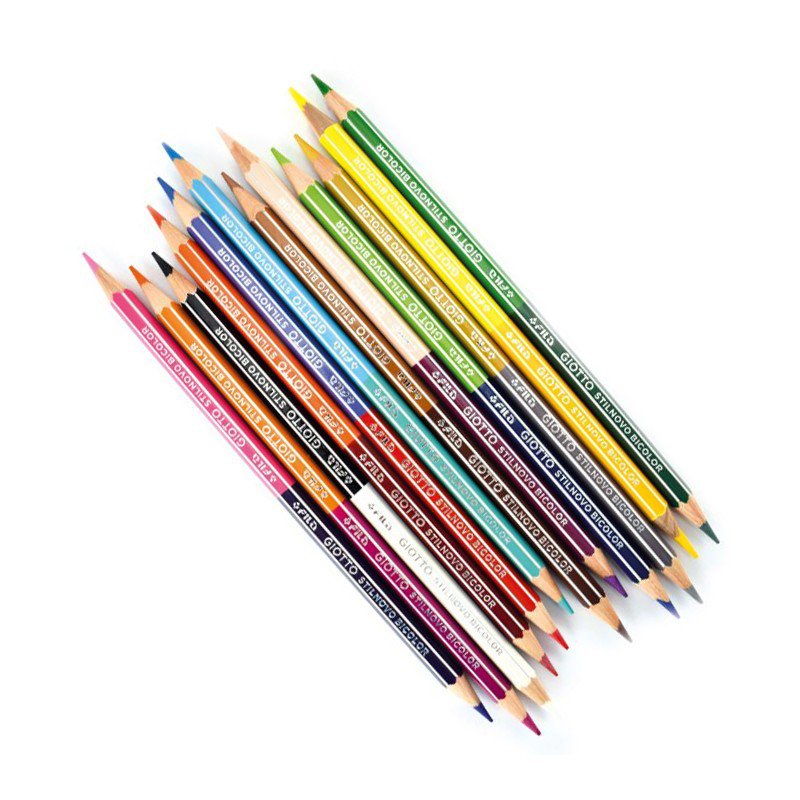 12=24 COLORI A MATITA - PASTELLI GIOTTO STILNOVO BICOLOR MINA Ø 3,3 mm Immagine secondaria del prodotto