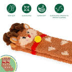 LEGAMI CALZINI ANTISCIVOLO - IT'S A MATCH! - REINDEER - RENNA - ADULT 35/42