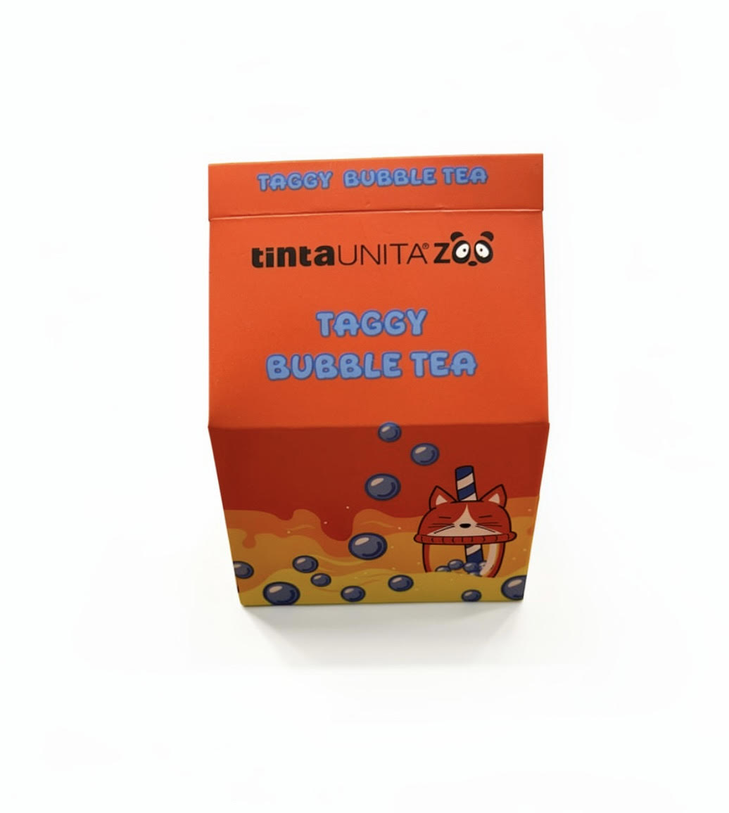 250 FOGLIETTI ARANCIONI ADESIVI REMOVIBILI - TAGGY MILK BUBBLE TEA - TINTA UNITA Immagine principale del prodotto