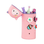 ASTUCCIO SILICONE GATTO CON 4 CHARMS MOFU MOFU