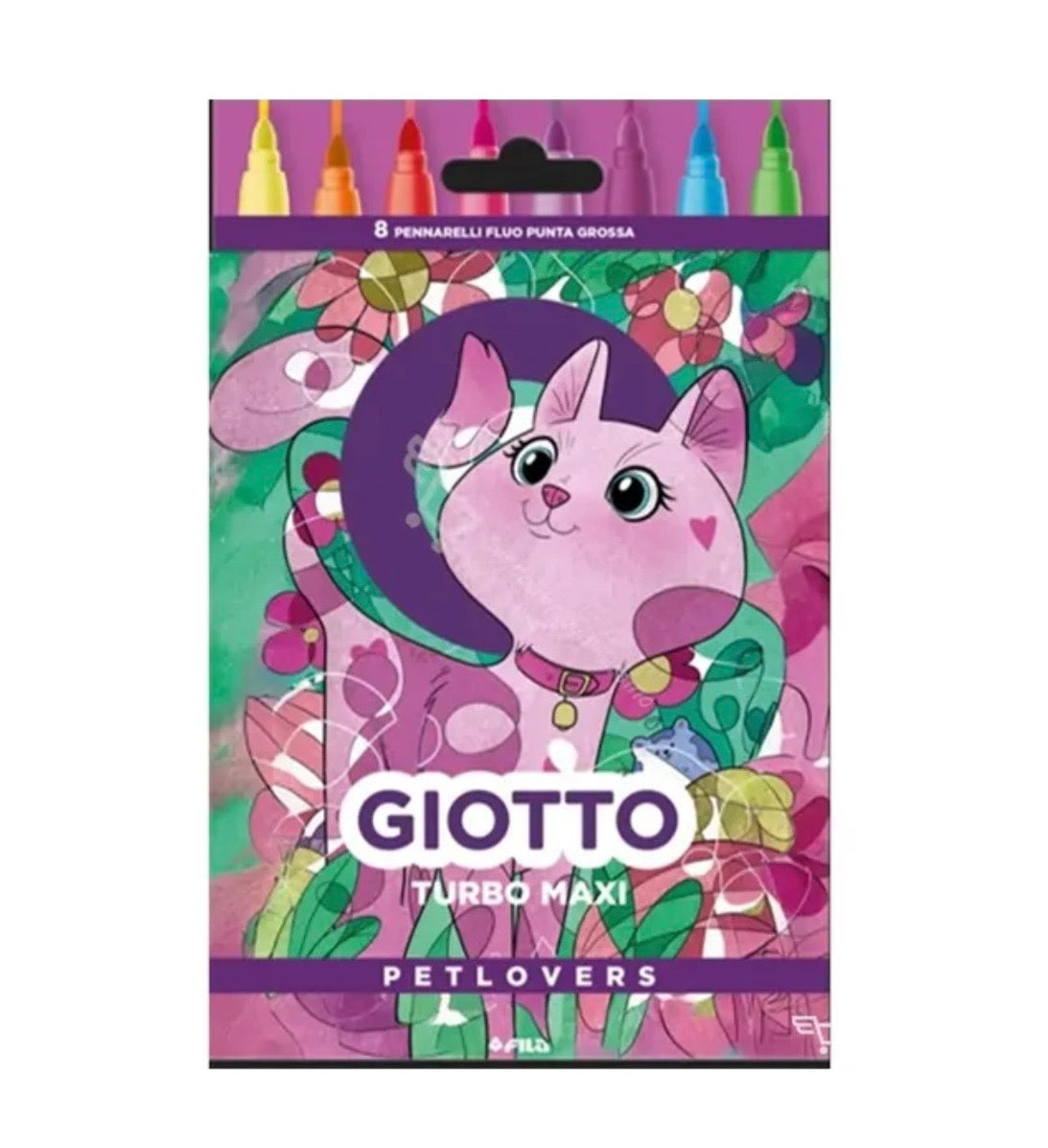 Copertina del libro SET DI 8 PENNARELLI GIOTTO PER GLI Immagine principale del prodotto