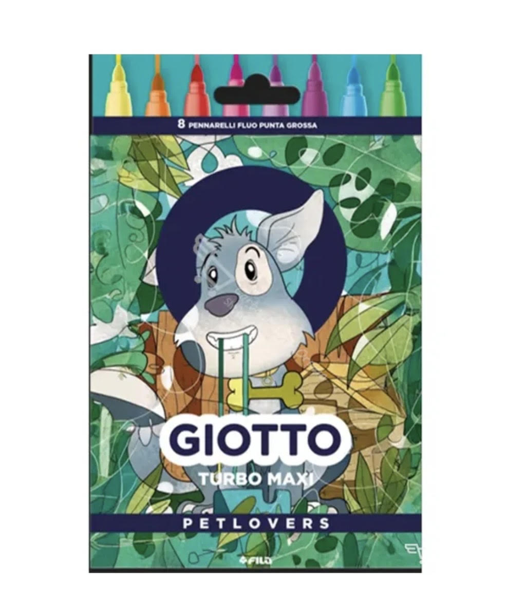 Copertina del libro SET DI 8 PENNARELLI GIOTTO PER GLI
