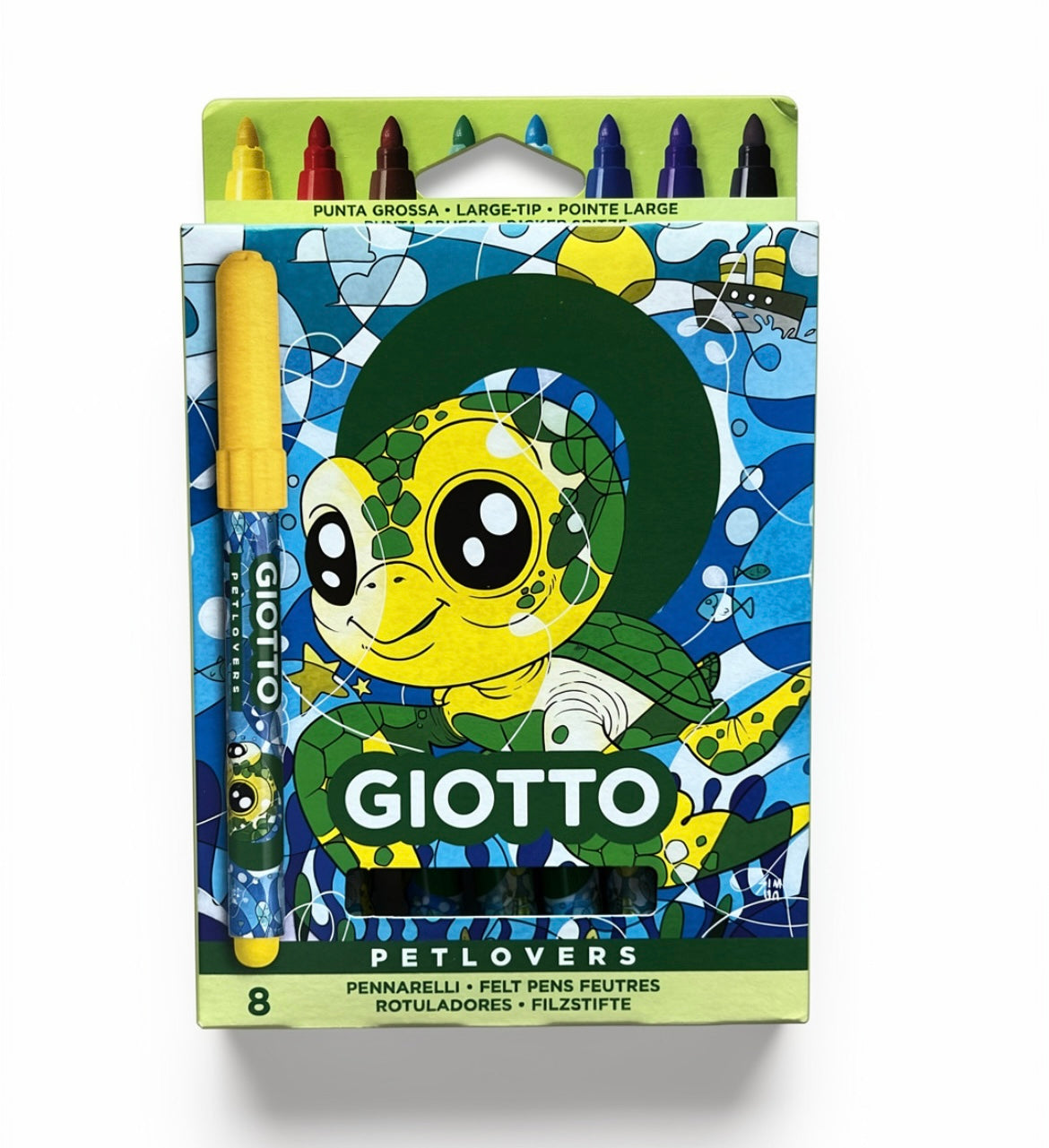 Copertina del libro SET DI 8 PENNARELLI GIOTTO PER GLI