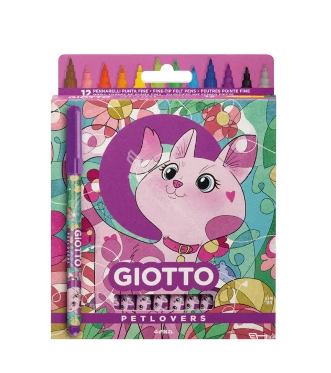 Copertina del libro SET DI 12 PENNARELLI GIOTTO PER GLI Immagine principale del prodotto