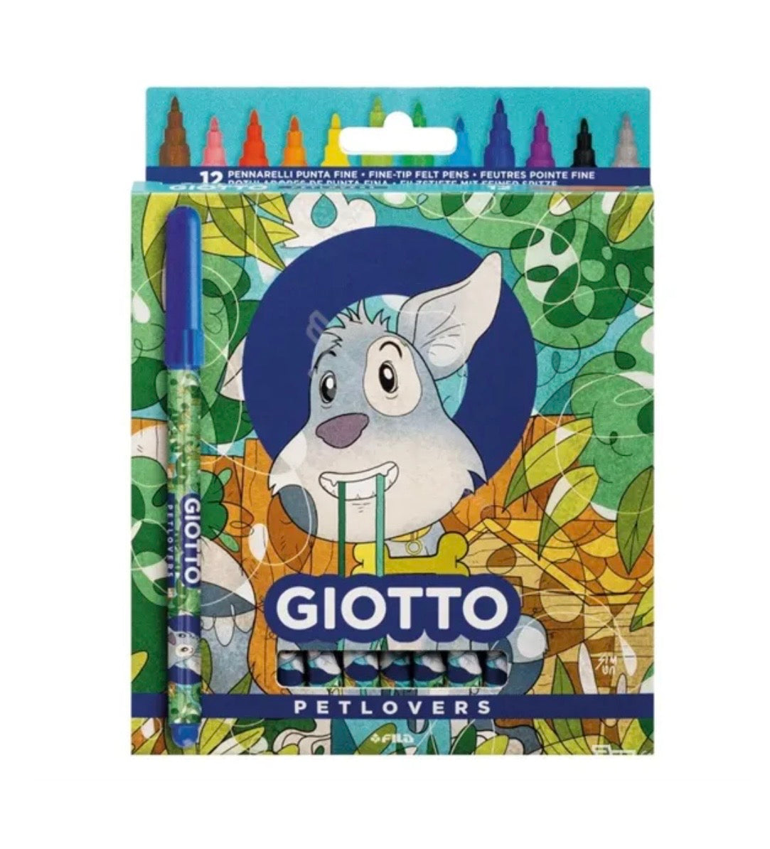 Copertina del libro SET DI 12 PENNARELLI GIOTTO PER GLI Immagine principale del prodotto