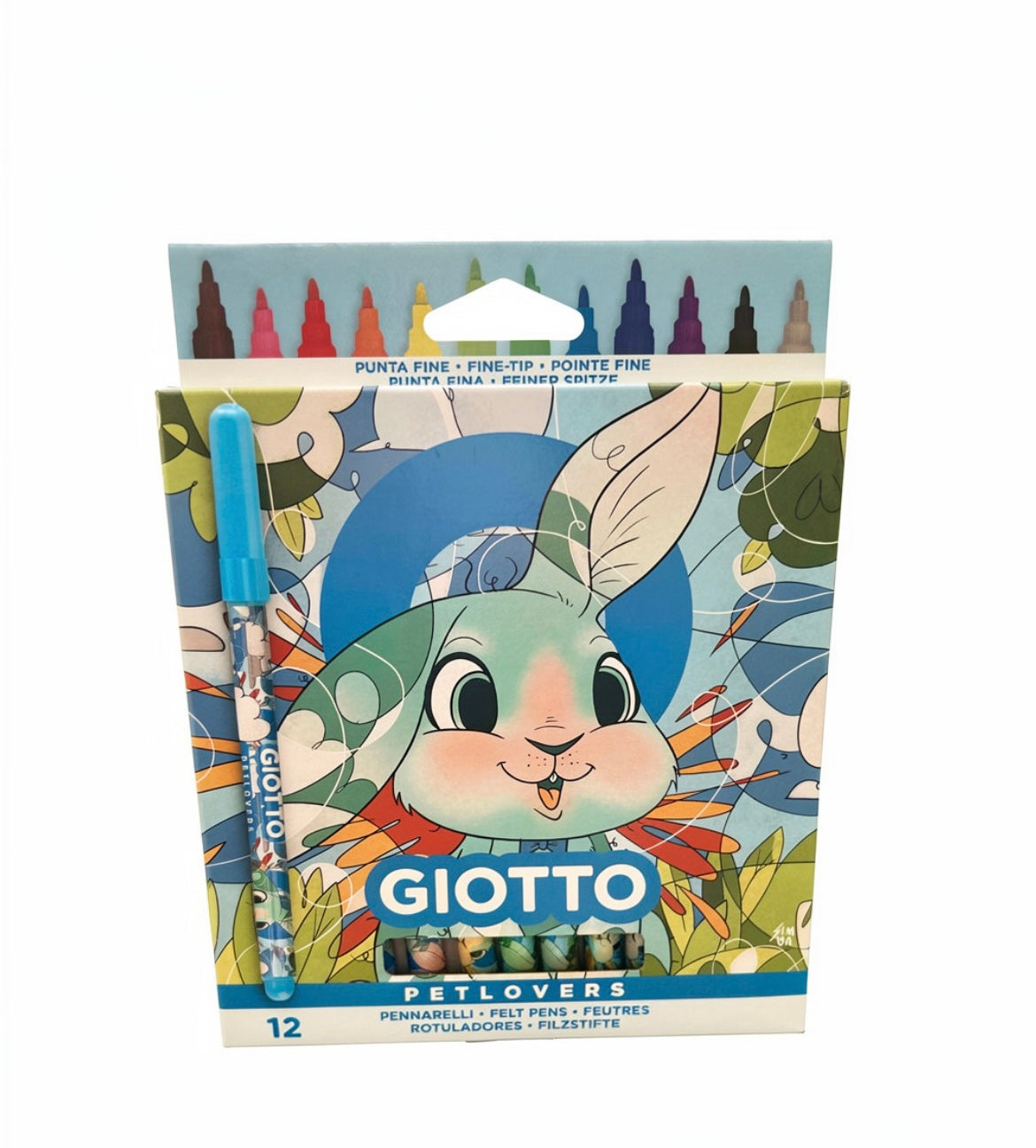 Copertina del libro SET DI 12 PENNARELLI GIOTTO PER GLI Immagine principale del prodotto