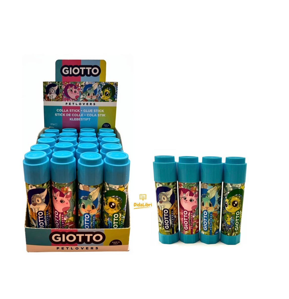 Copertina del libro COLLA STICK GIOTTO 20GR - PER GLI AMANTI Immagine principale del prodotto