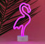 Copertina del libro LAMPADA LED EFFETTO NEON - FLAMINGO -