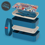 LEGAMI CONTENITORE PORTA PRANZO 1200ML - TRAVEL STICKERS - LUNCH BOX