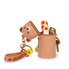 LEGAMI MINI KAWAII TEDDY BEAR - PORTAMONETE CON PORTACHIAVI ORSETTO