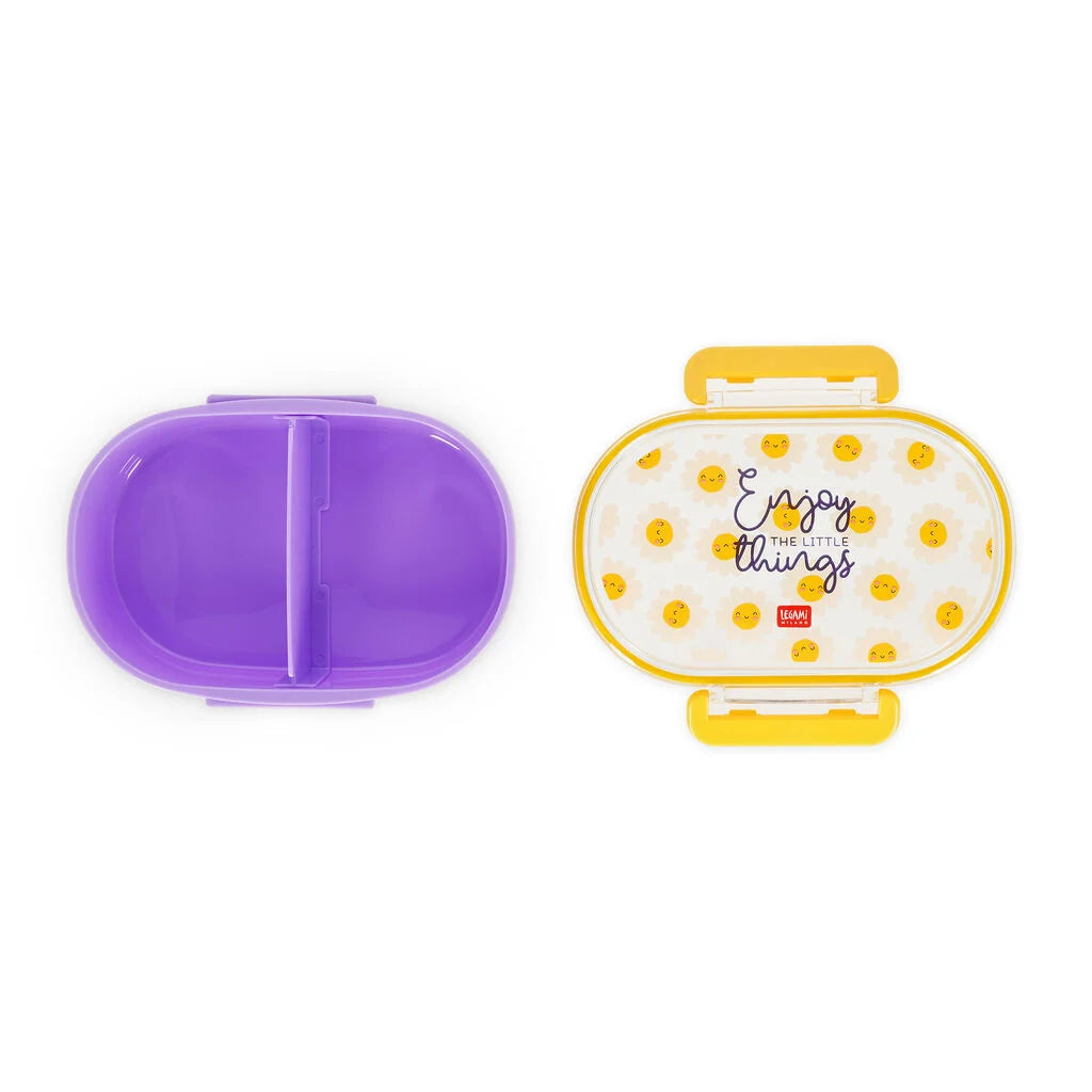CONTENITORE PORTA MERENDA - SNACK & GO - DAISY Immagine secondaria del prodotto