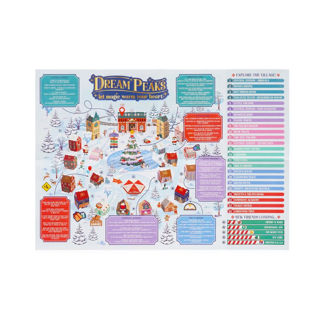 LEGAMI CALENDARIO DELL' AVVENTO DREAM PEAKS 2026 + 24 SORPRESE