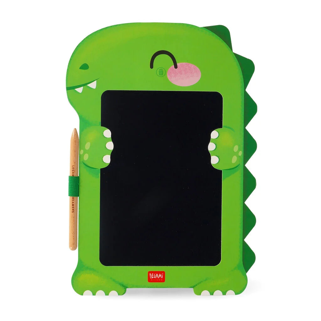 LEGAMI LAVAGNA PORTATILE LCD IN CARTONE -  DINOSAUR - MAGIC SKETCH BOARD