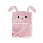LEGAMI COPERTA CON CAPPUCCIO BUNNY - COSY HUGS!