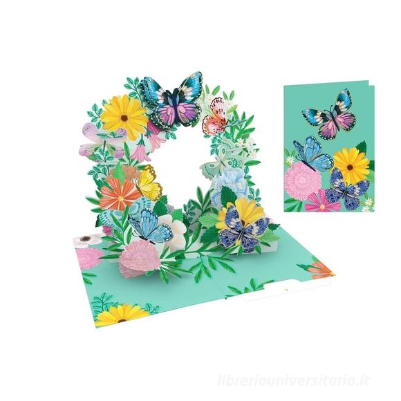 Copertina del libro BIGLIETTO DI AUGURI CON FARFALLE - Immagine principale del prodotto