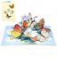 Copertina del libro BIGLIETTO DI AUGURI CON FARFALLE -