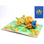 Copertina del libro BIGLIETTO DI AUGURI CON GIRASOLE -