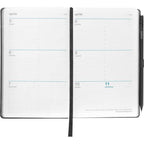 AGENDA 2027 COMIX 12 MESI WEEK LARGEHORIZONTAL BLACK TX - SETTIMANALE