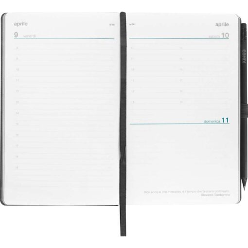 AGENDA 2027 COMIX 12 MESI GIORNALIERA LARGE BLACK TX