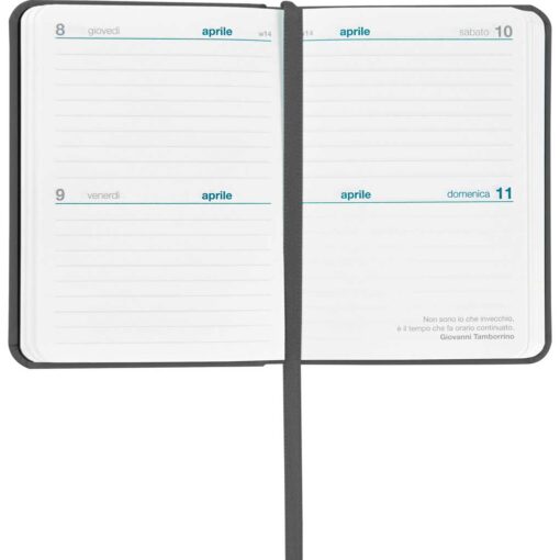 AGENDA 2027 COMIX 12 MESI BIDAY SMALL BLACK