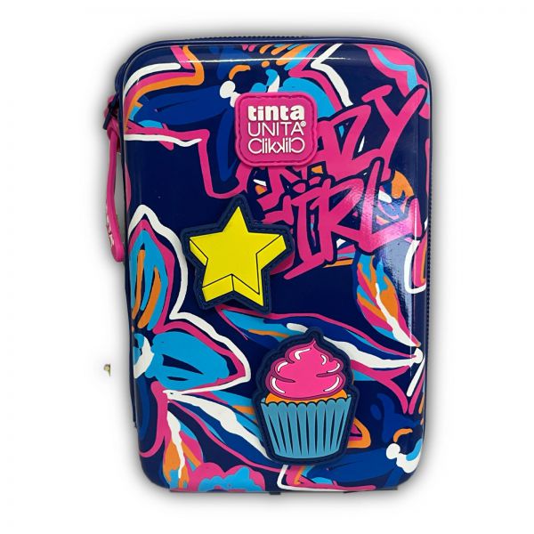 Copertina del libro ASTUCCIO ONE TIME CRAZY GIRL - TINTA