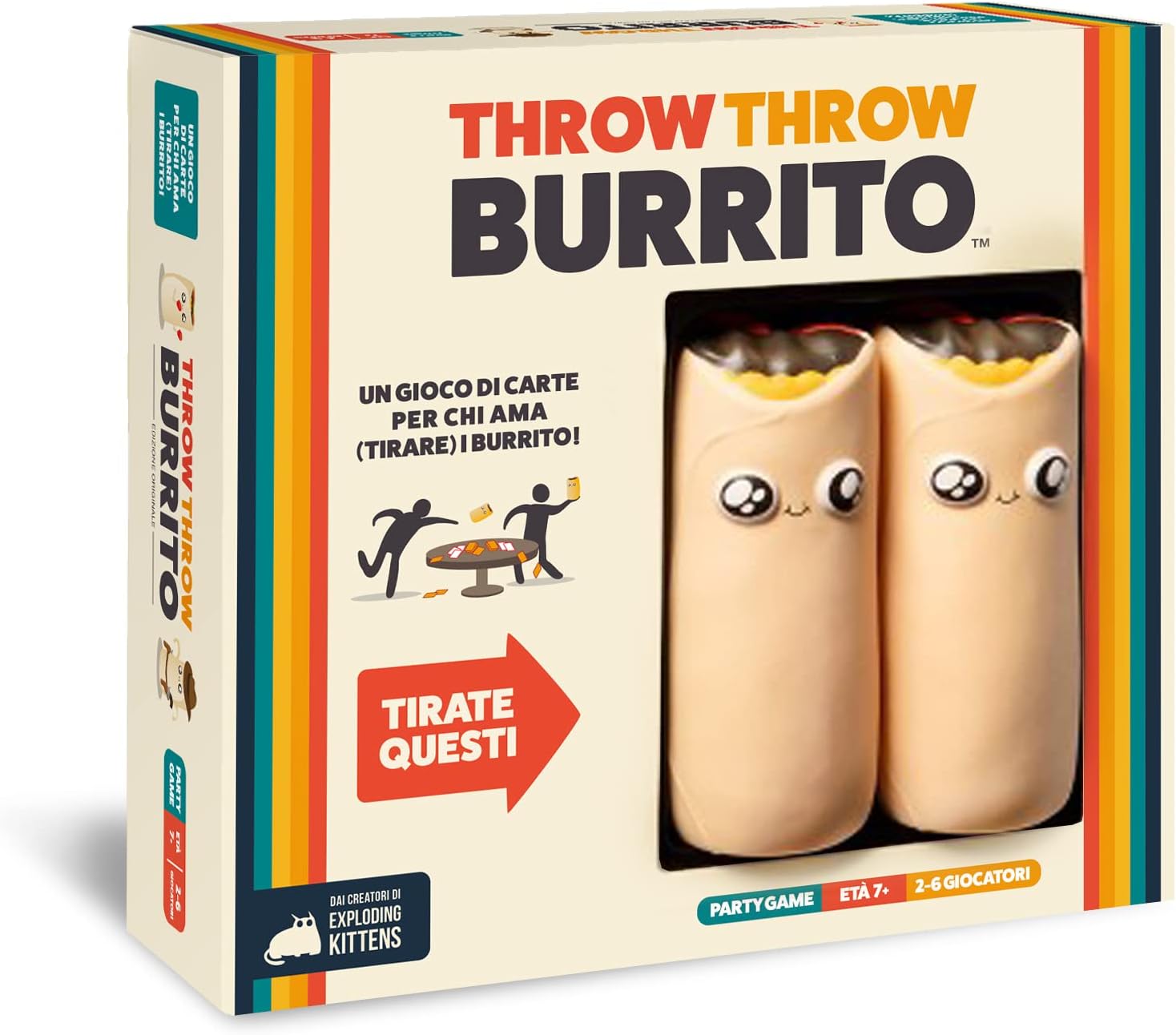 Copertina del libro THROW THROW BURRITO - GIOCO DA