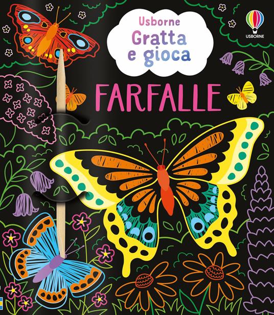 Copertina del libro FARFALLE - CON STILO IN LEGNO Immagine principale del prodotto
