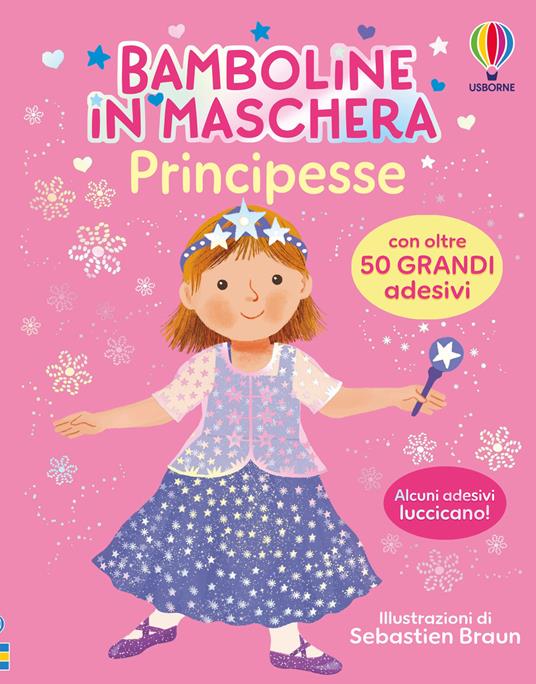 Copertina del libro PRINCIPESSE - BAMBOLINE IN MASCHERA