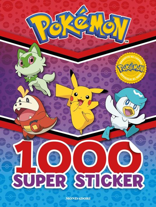 Copertina del libro POKMON - 1000 SUPER STICKER