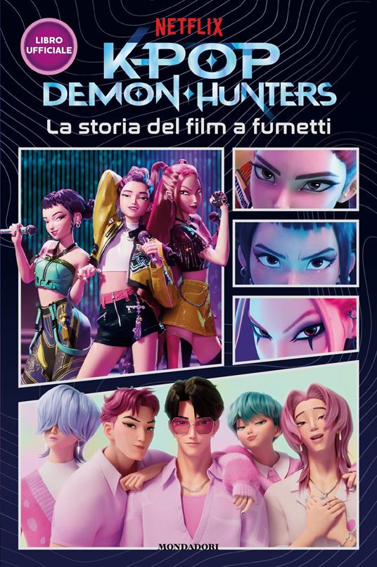 Copertina del libro KPOP DEMON HUNTERS - LA STORIA DEL FILM