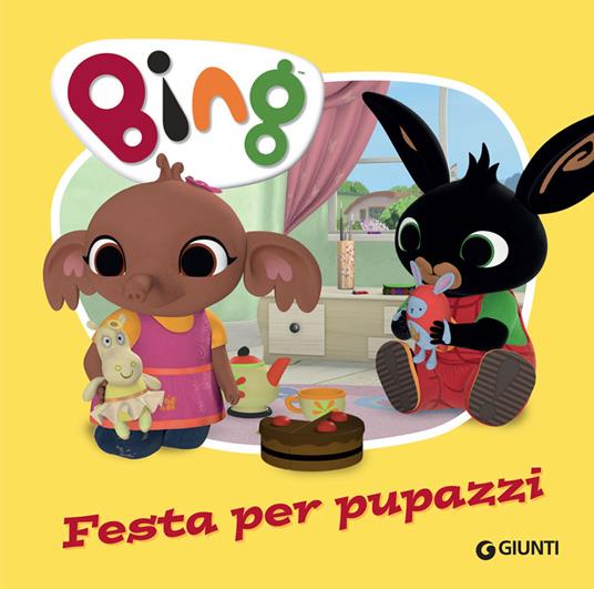 Copertina del libro BING FESTA PER PUPAZZI