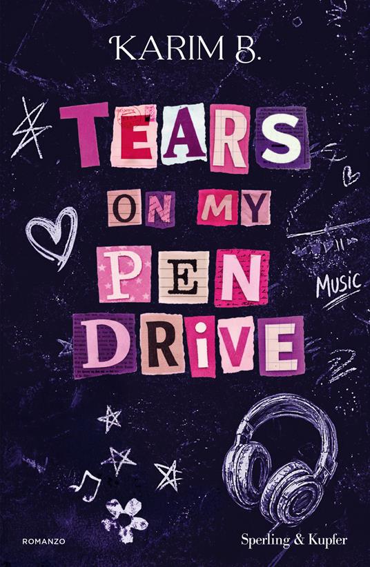 Copertina del libro TEARS ON MY PEN DRIVE