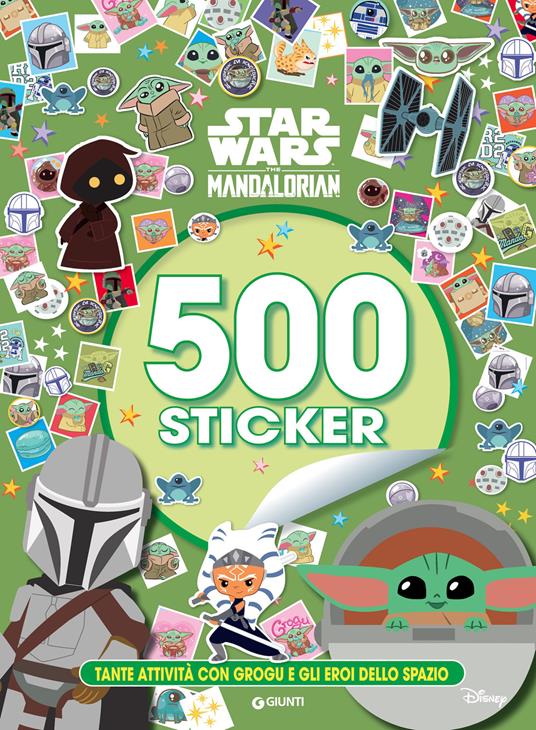 Copertina del libro 500 STICKER - STAR WARS THE MANDALORIAN Immagine principale del prodotto