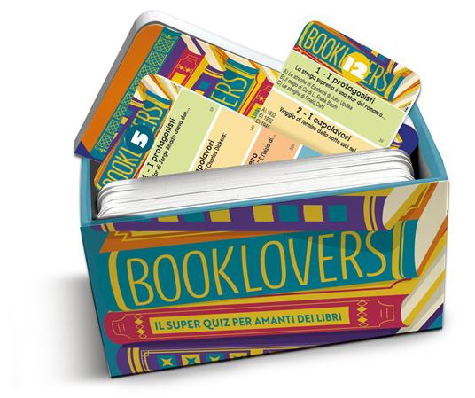 Copertina del libro BOOKLOVERS - IL SUPER QUIZ PER AMANTI Immagine principale del prodotto