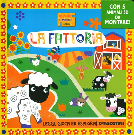 Copertina del libro SMONTA E MONTA IL LIBRO - LA FATTORIA