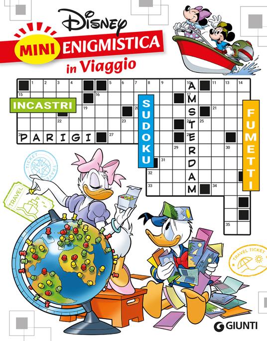 Copertina del libro MINI ENIGMISTICA DISNEY IN VIAGGIO