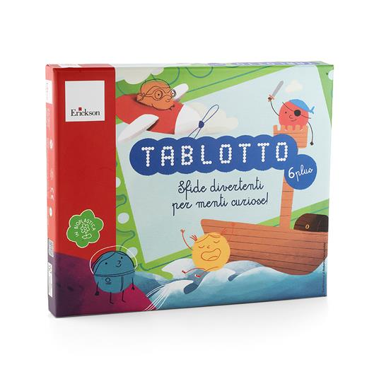 Copertina del libro TABLOTTO 6 PLUS - SFIDE DIVERTENTI PER Immagine principale del prodotto