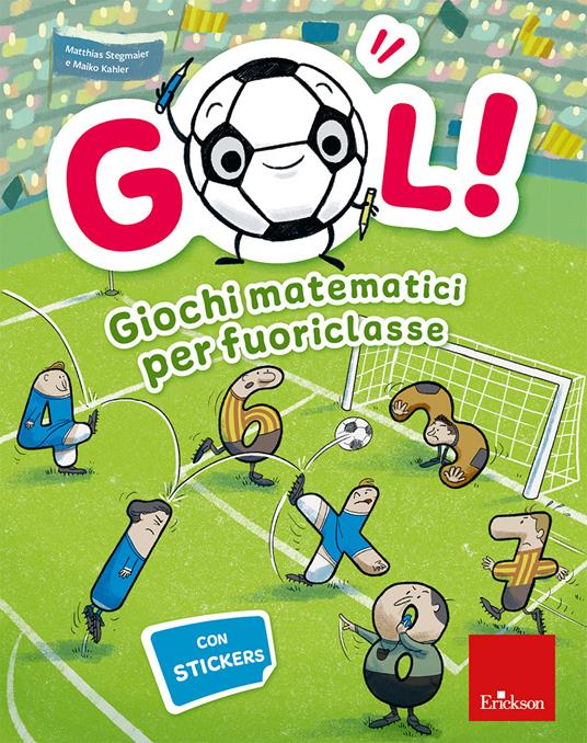 Copertina del libro GOL - GIOCHI MATEMATICI PER FUORICLASSE Immagine principale del prodotto